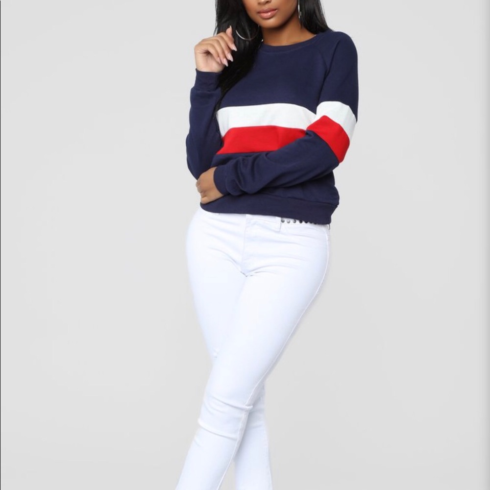 Navy Blue Sweatshirt